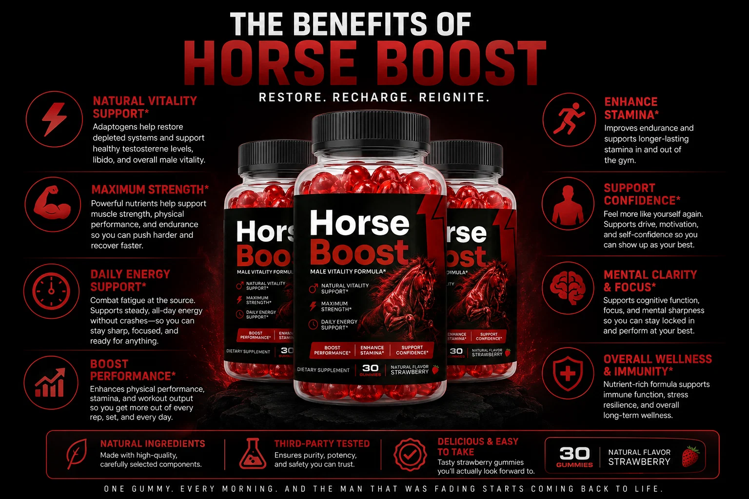 Horse Boost Benefits